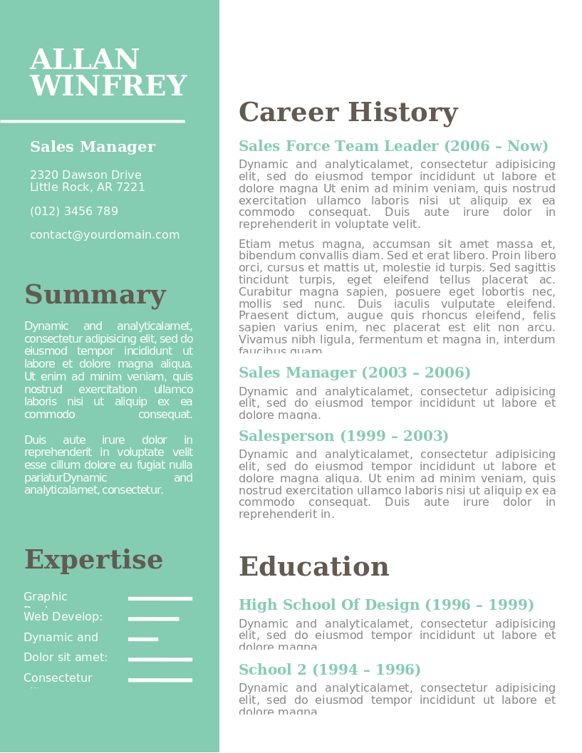 A Powerful Makeover CV – Vorschau